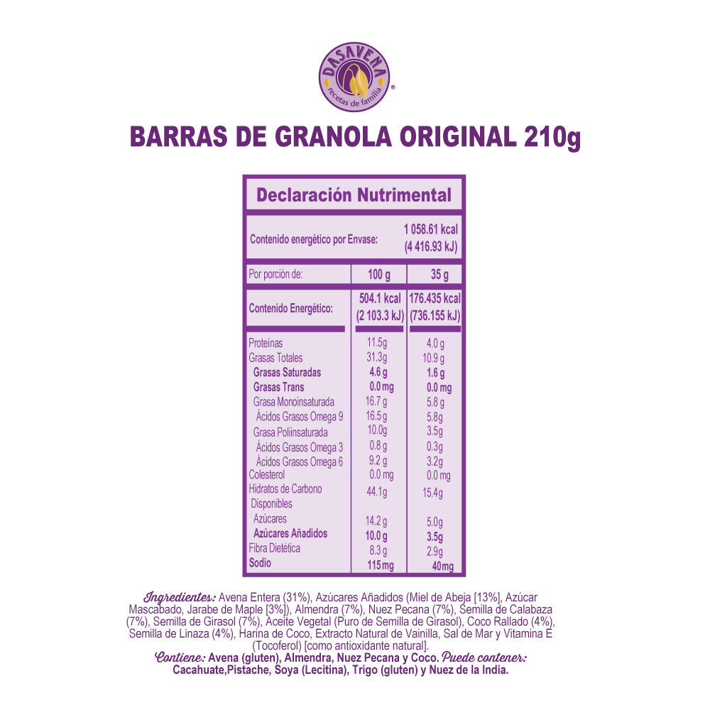 Barras de Granola Original