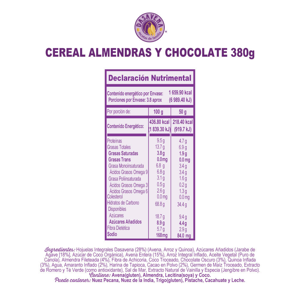 Cereal Almendras & Chocolate