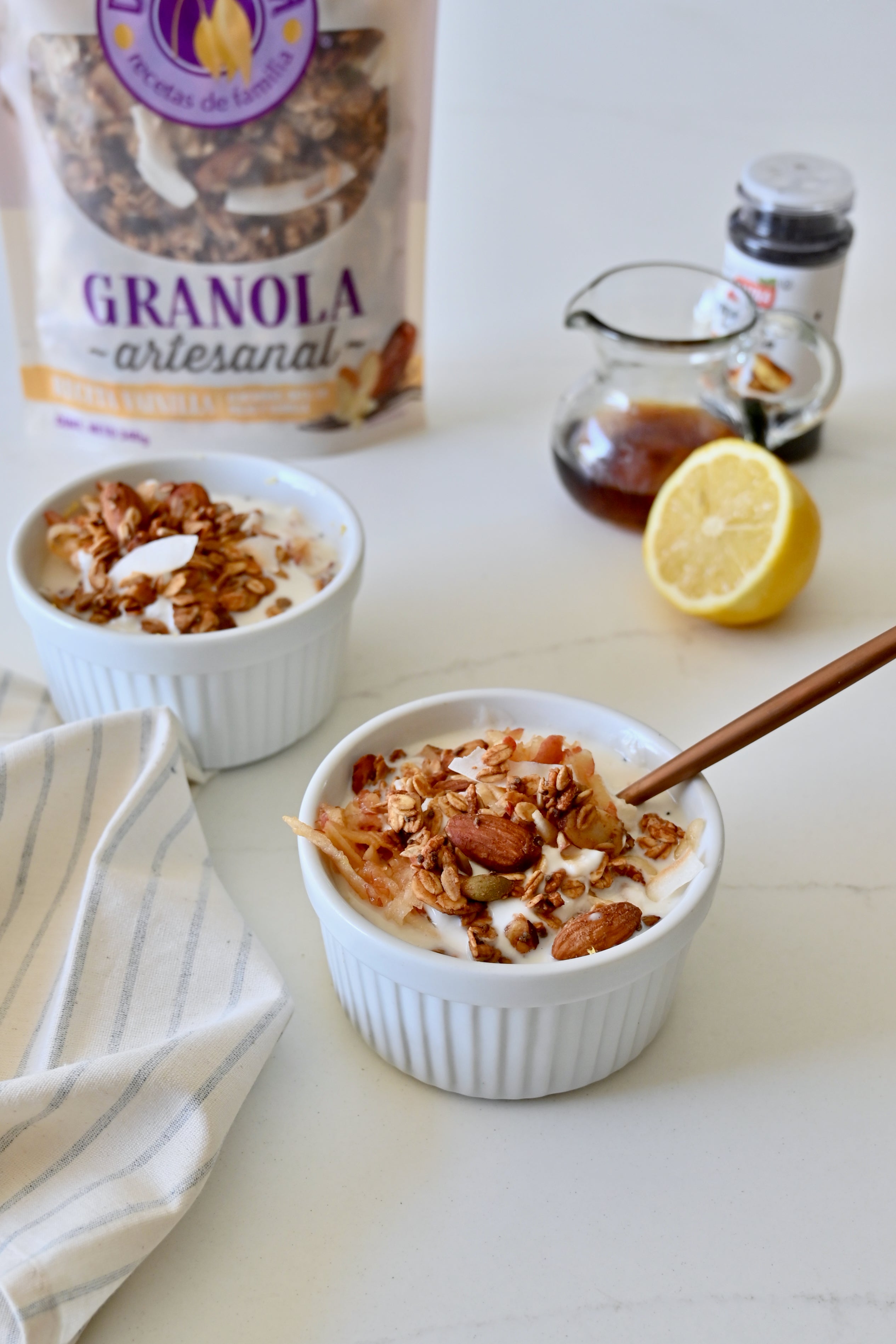 Overnight Oats Limón y Poppy