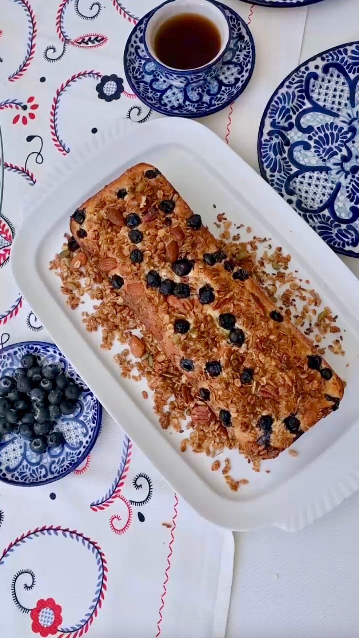 🫐 Receta del Panqué de Moras 🫐