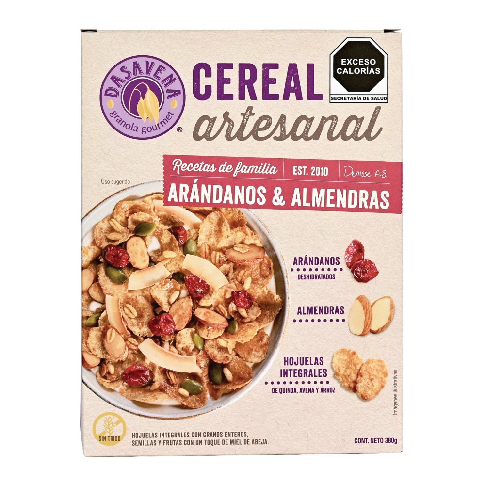 Cranberries and Almonds Cereal