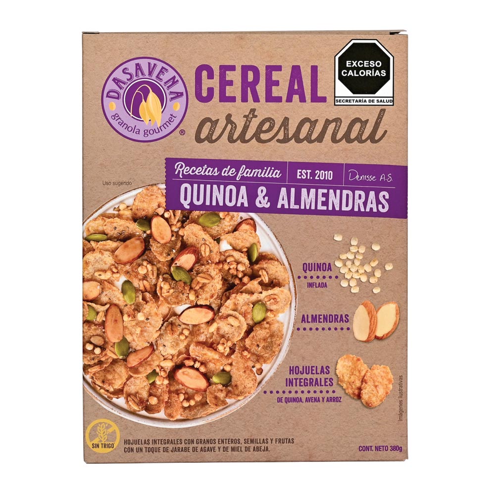 Quinoa and Almond Cereal