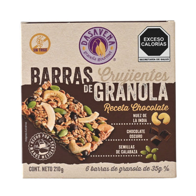 Barras de Granola Chocolate