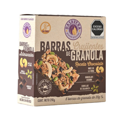 Barras de Granola Chocolate