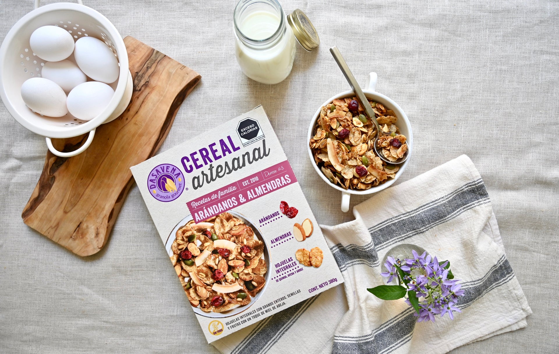 Dasavena Ingredientes Reales Y Simples Granolas Y Barras Dasavena 