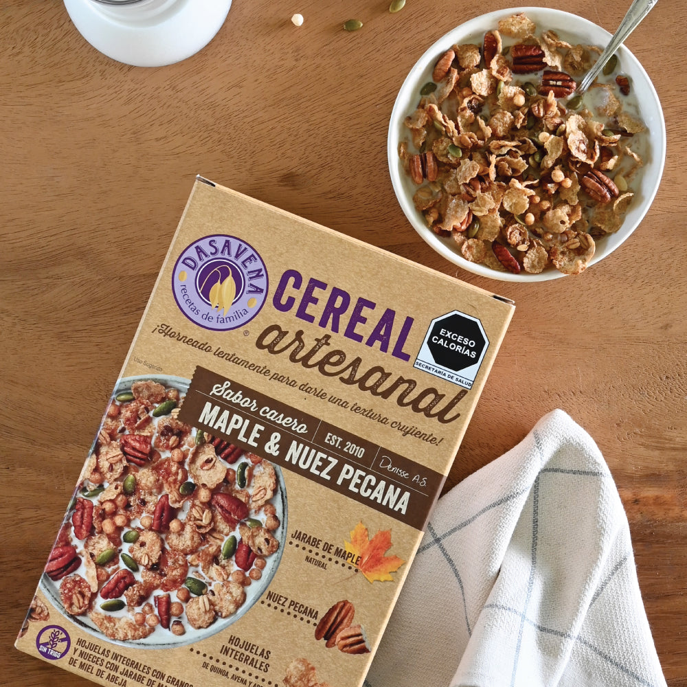 Cereal Maple & Nuez Pecana