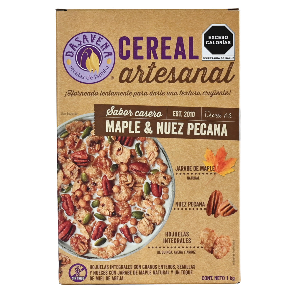Cereal Maple & Nuez Pecana