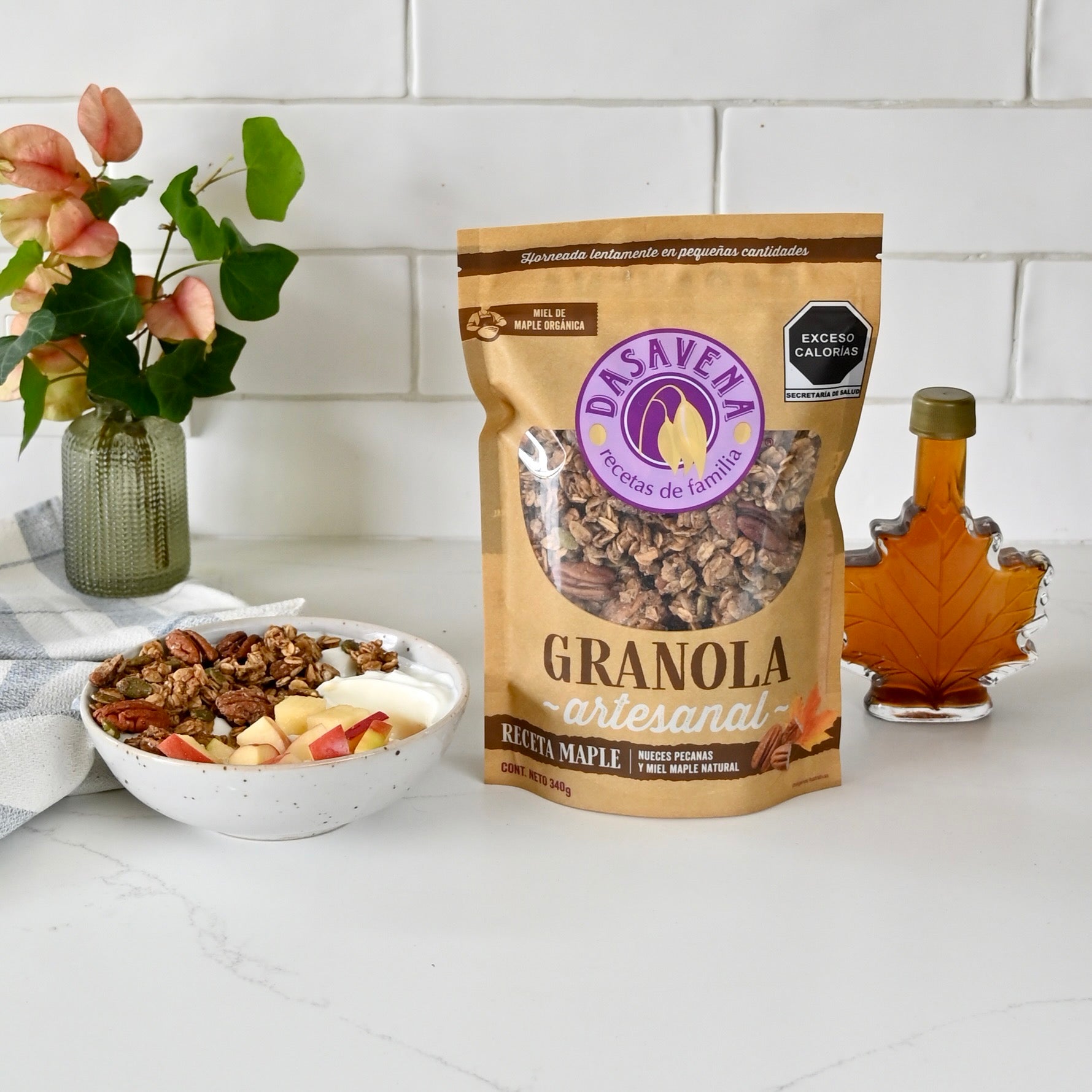 Granola Receta Maple