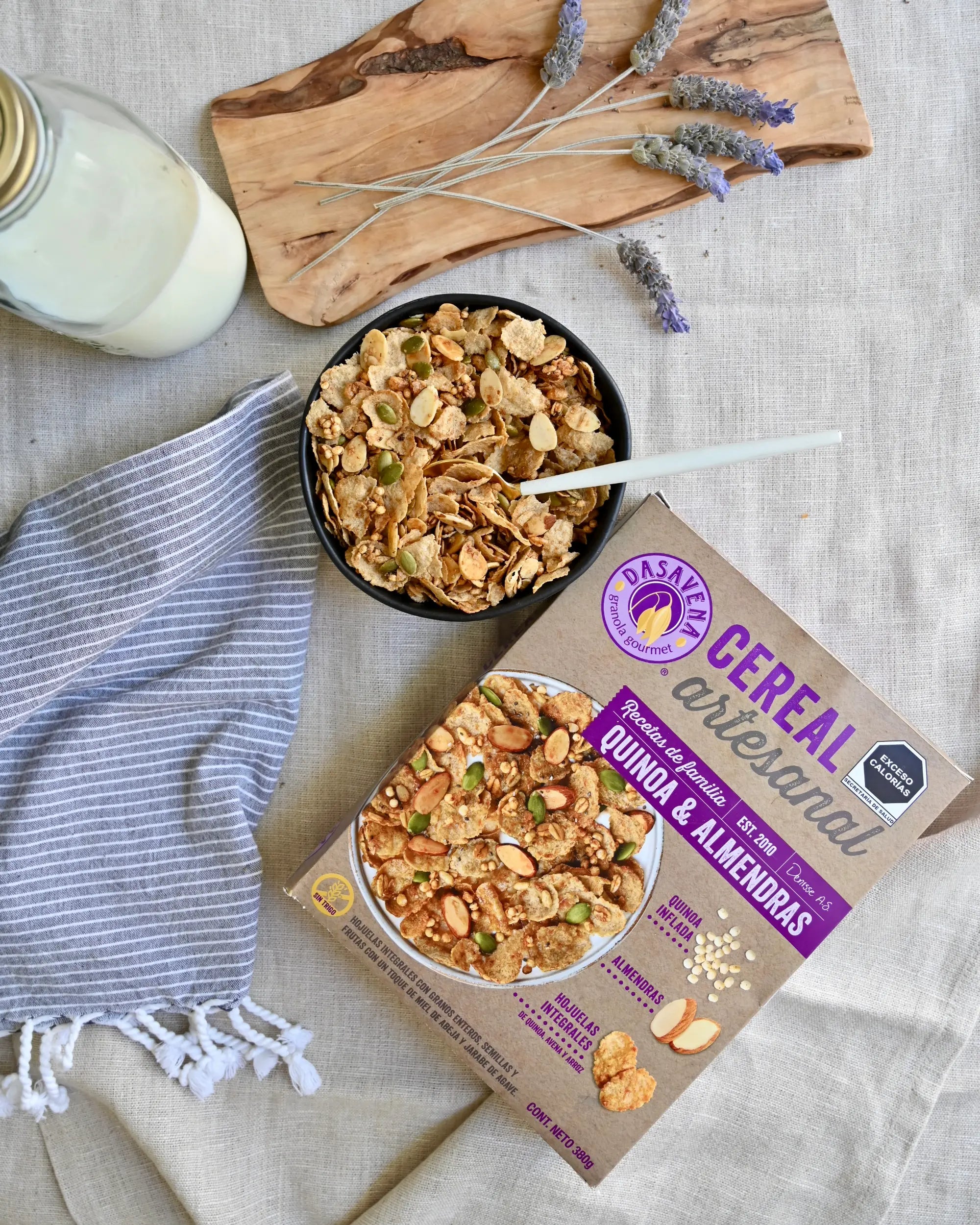 Quinoa and Almond Cereal