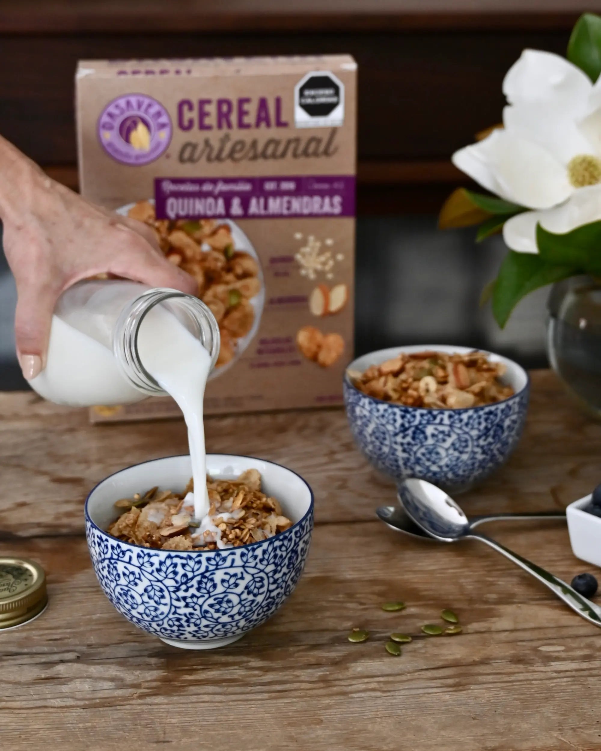 Quinoa and Almond Cereal