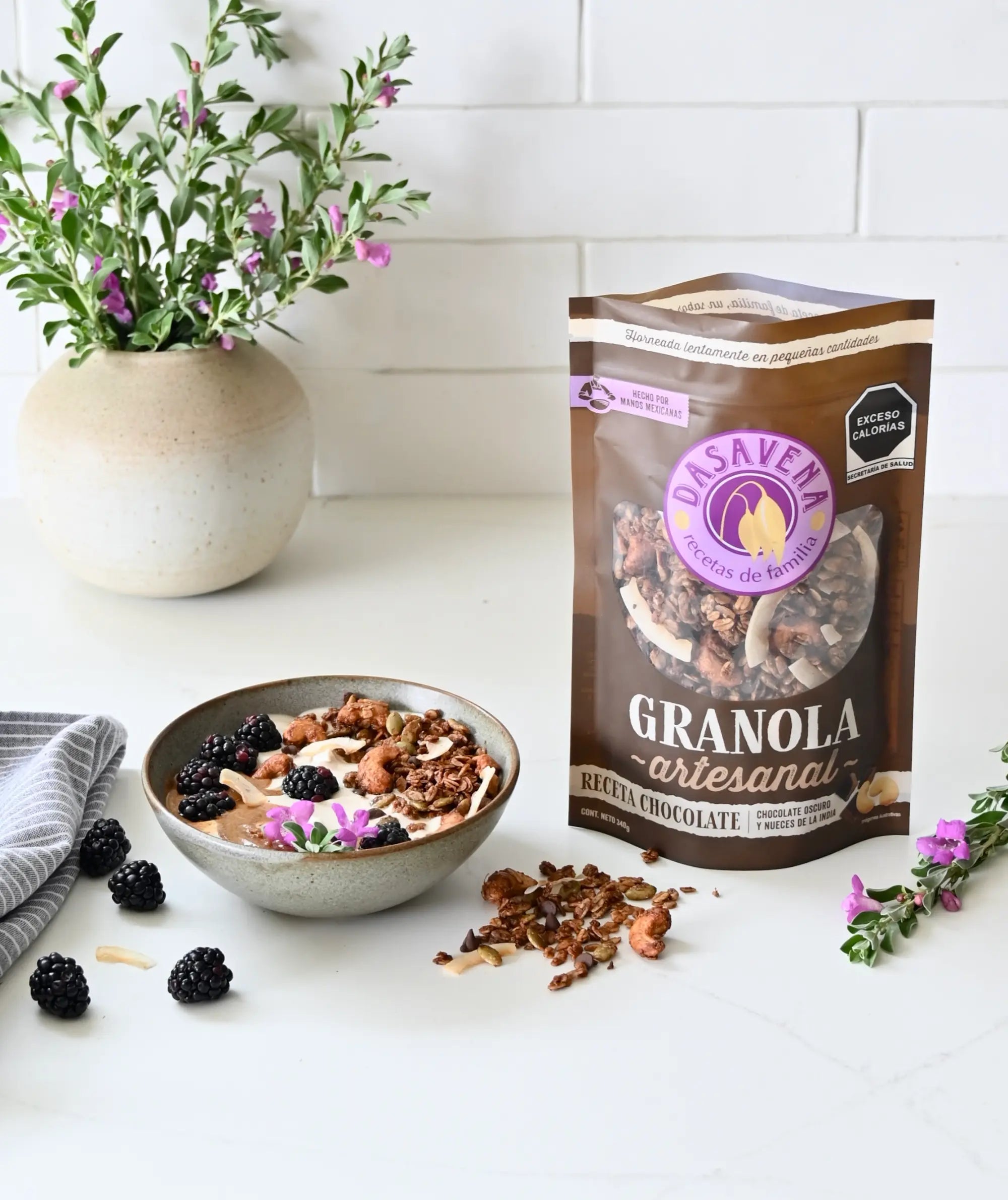 Granola Receta Chocolate