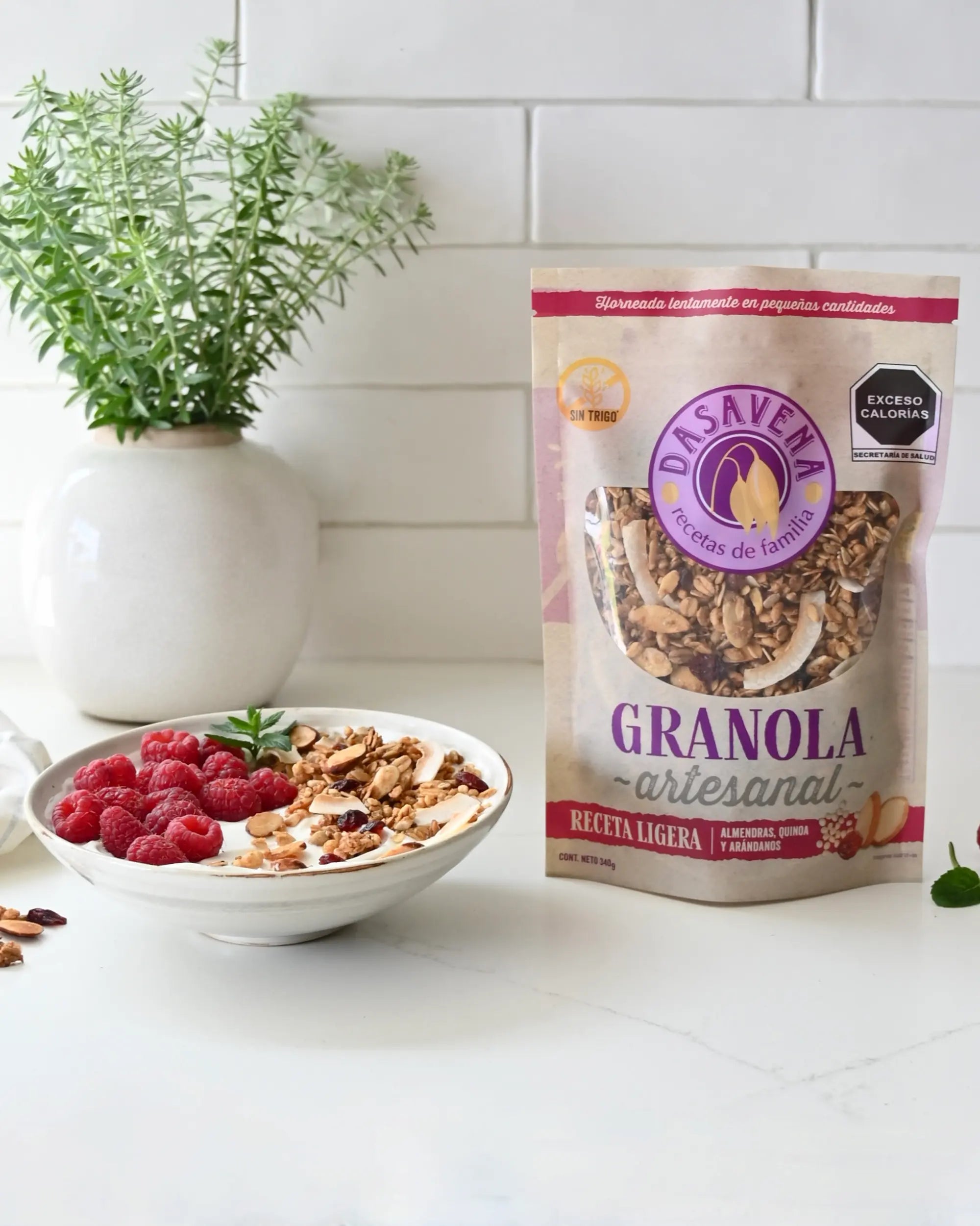 Granola Receta Ligera