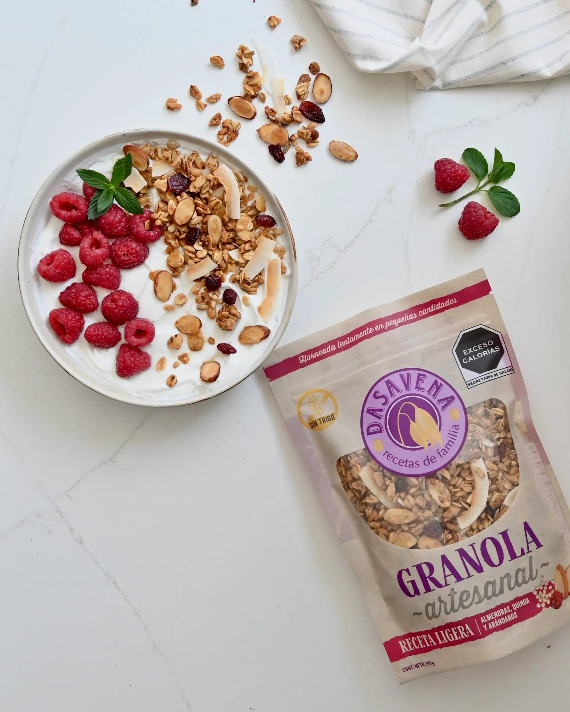 Granola Receta Ligera